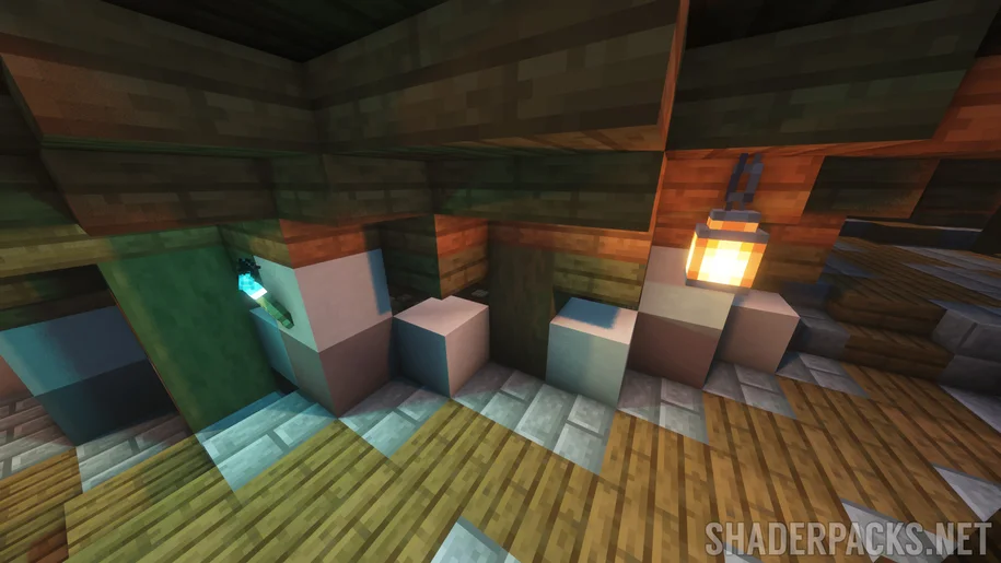 Colored lighting with Rethinking Voxels Shaders